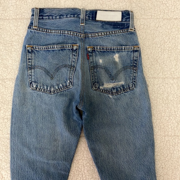 Re/Done Vintage Levis Jeans Size 23 - Picture 4 of 7